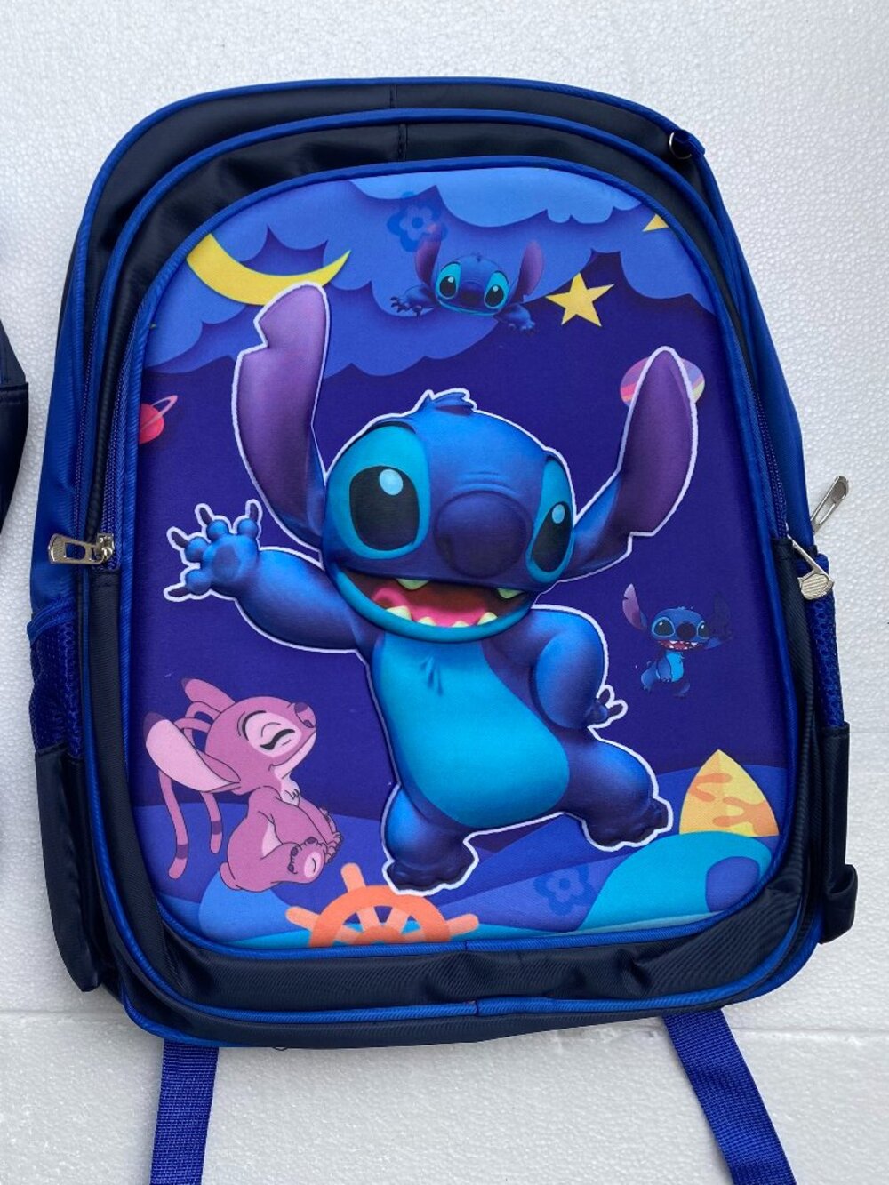Disney Lilo & Stitch 3D backpack hard cover with lunch bag and pencil case